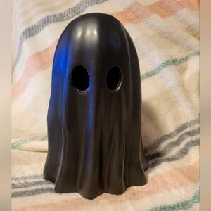 Light Up Black Ghost Figurine